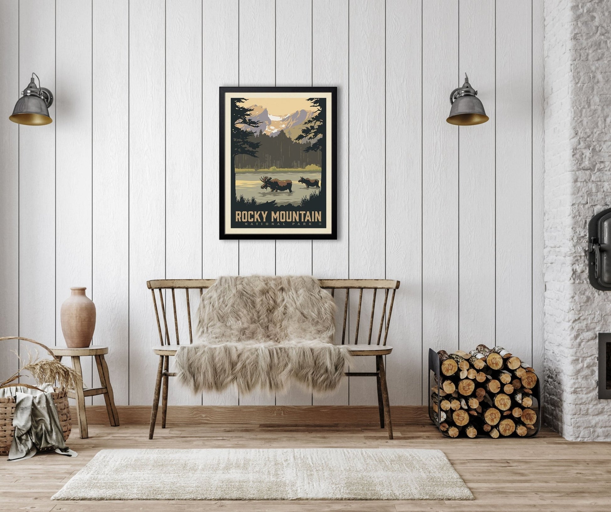 Rocky Mountains National Park: Sprague Lake Art Print - Wander Together Outfitters