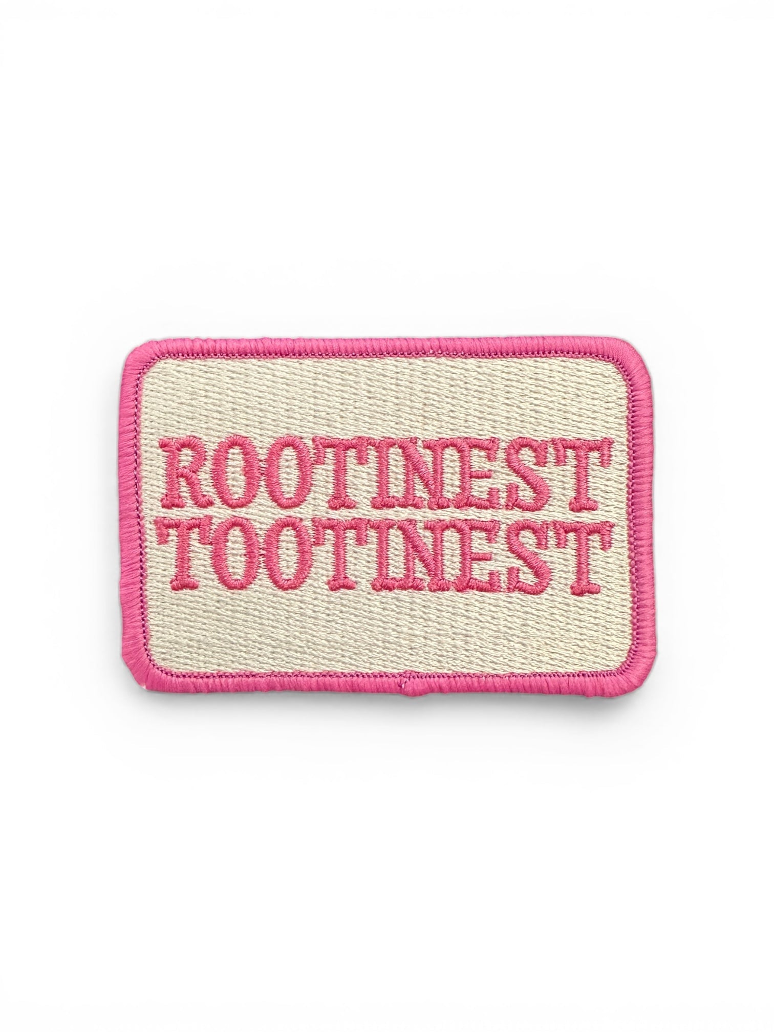 “Rootinest Tootinest” Iron On Patch - Wander Together Outfitters