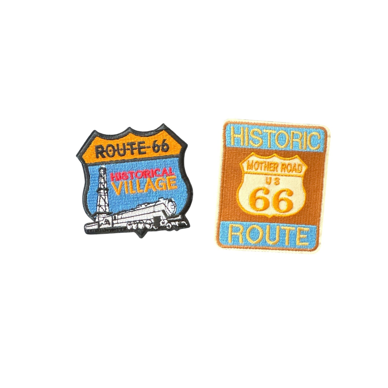 Route 66 Highway Sign (Various)Iron On Patch Collection - Wander Together Outfitters