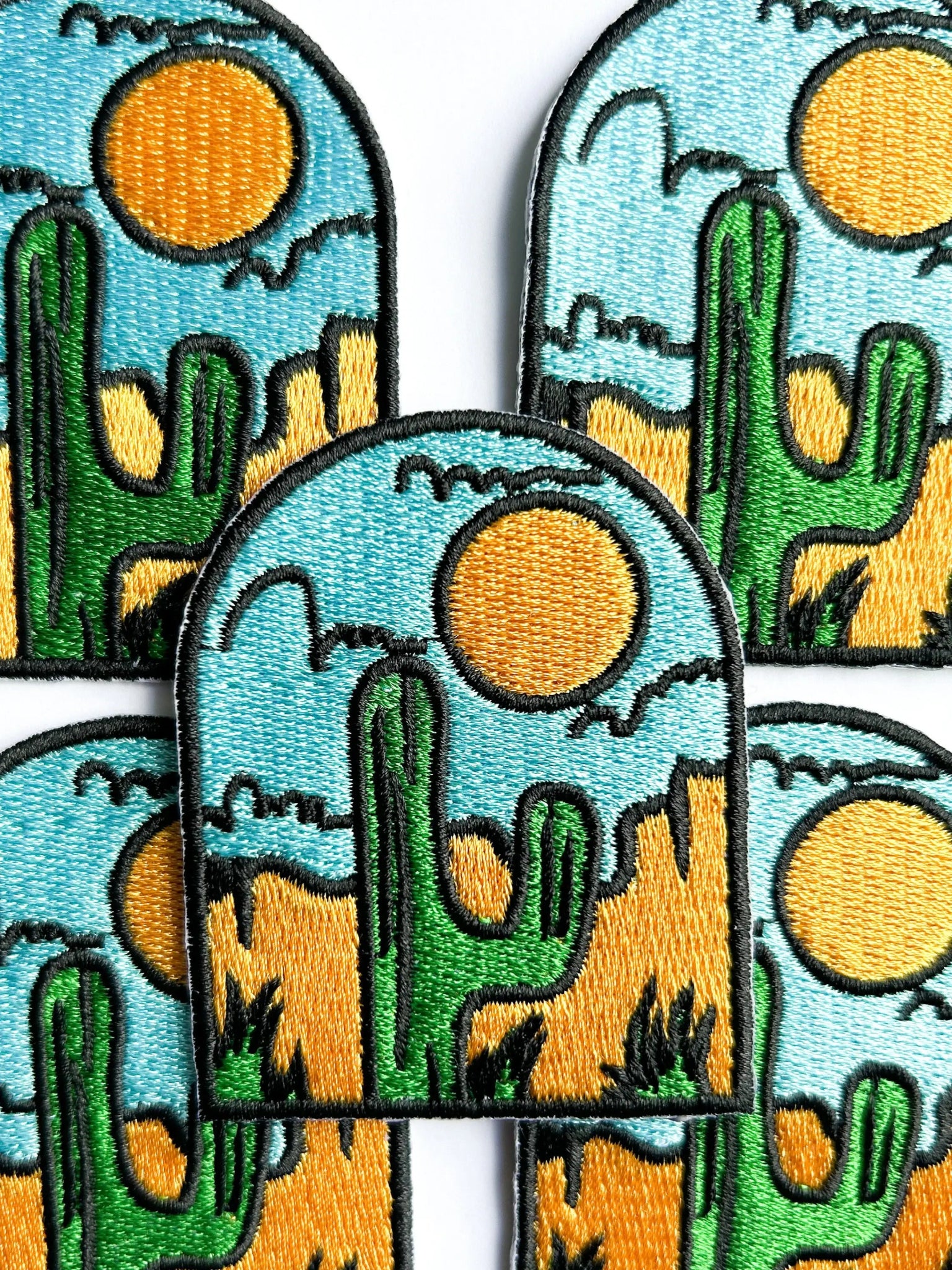 Saguaro Cactus National Park Embroidered Iron - On Patch - Wander Together Outfitters