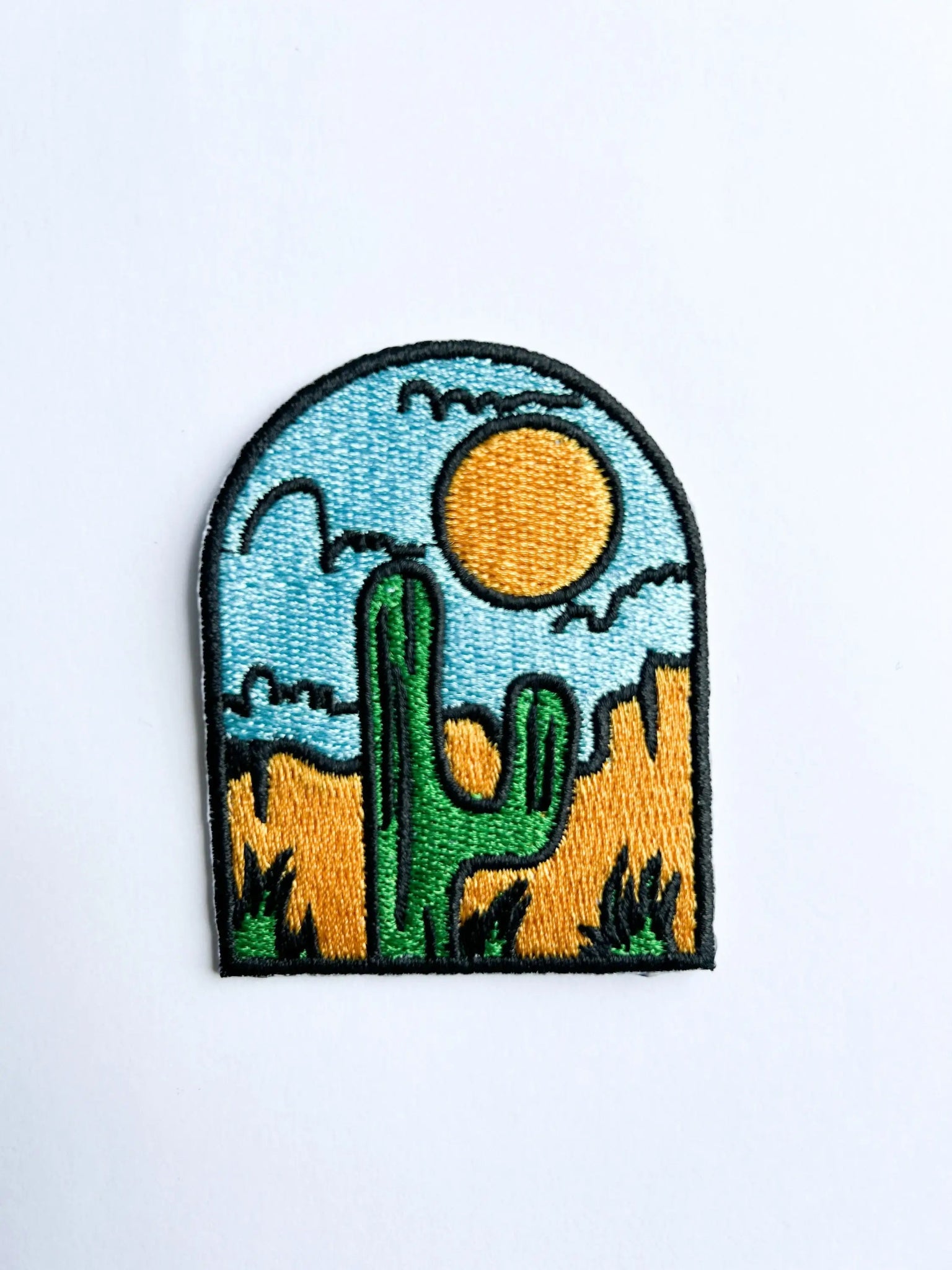 Saguaro Cactus National Park Embroidered Iron - On Patch - Wander Together Outfitters
