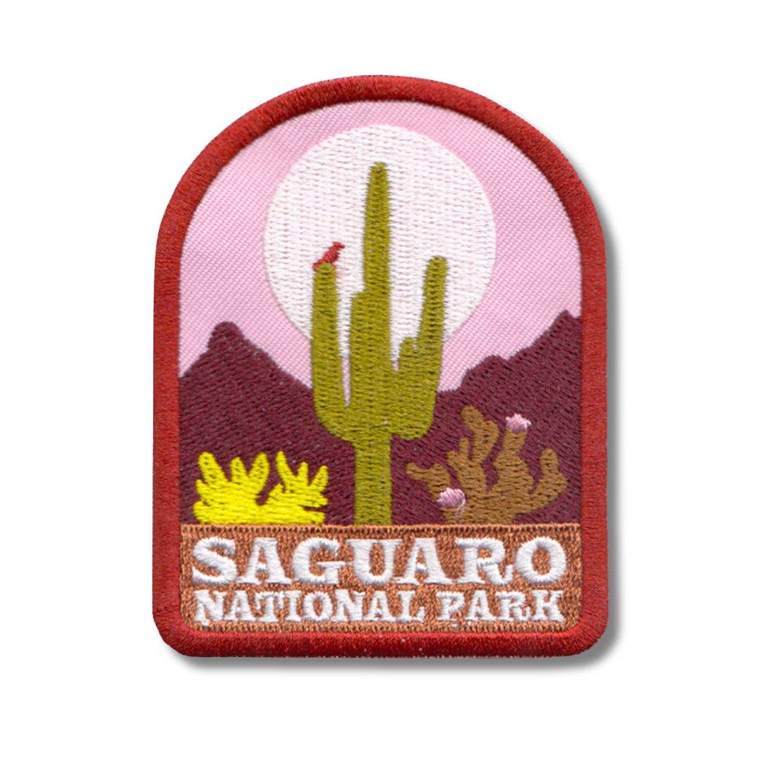 Saguaro National Park Iron On Patch - Wander Together Outfitters
