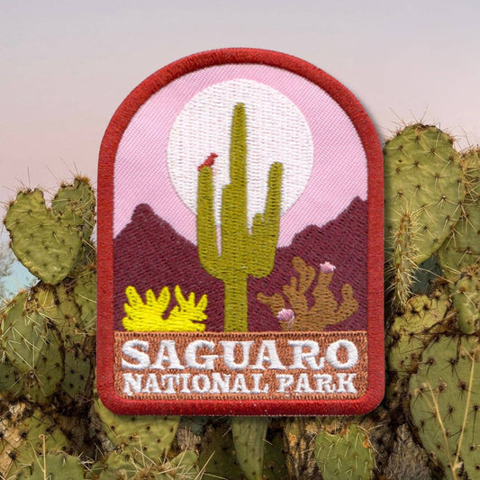 Saguaro National Park Iron On Patch - Wander Together Outfitters