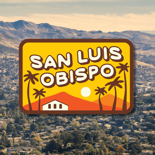 San Luis Obispo SLO Vinyl Waterproof Sticker - Wander Together Outfitters