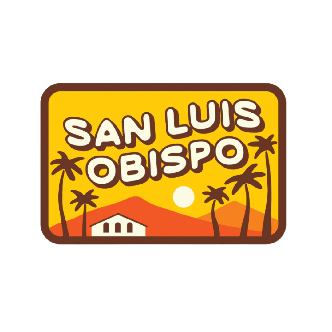 San Luis Obispo SLO Vinyl Waterproof Sticker - Wander Together Outfitters