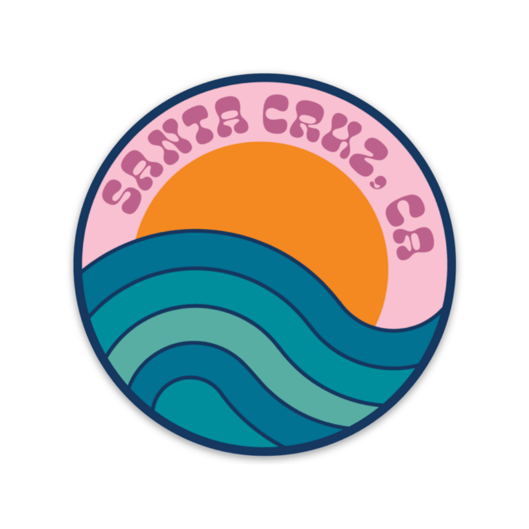Santa Cruz Vinyl Sticker - Wander Together Outfitters