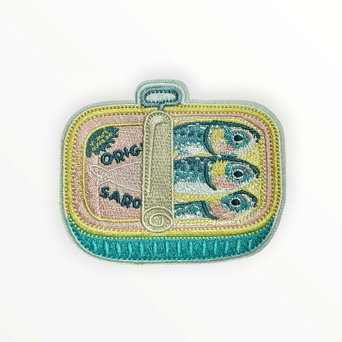 Sardine Can Iron On Patch - Wander Together Outfitters