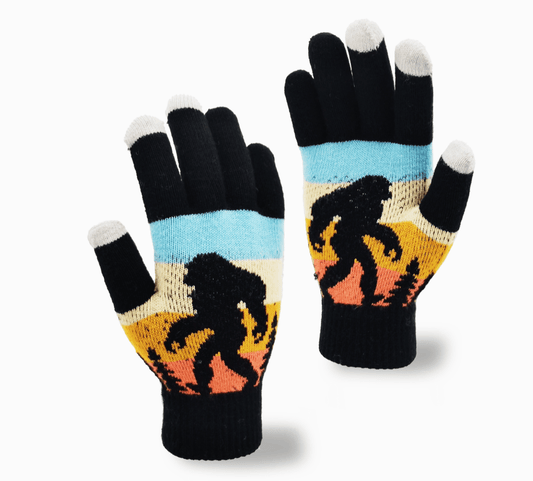 Sasquatch Shadows Knit Gloves - Wander Together Outfitters