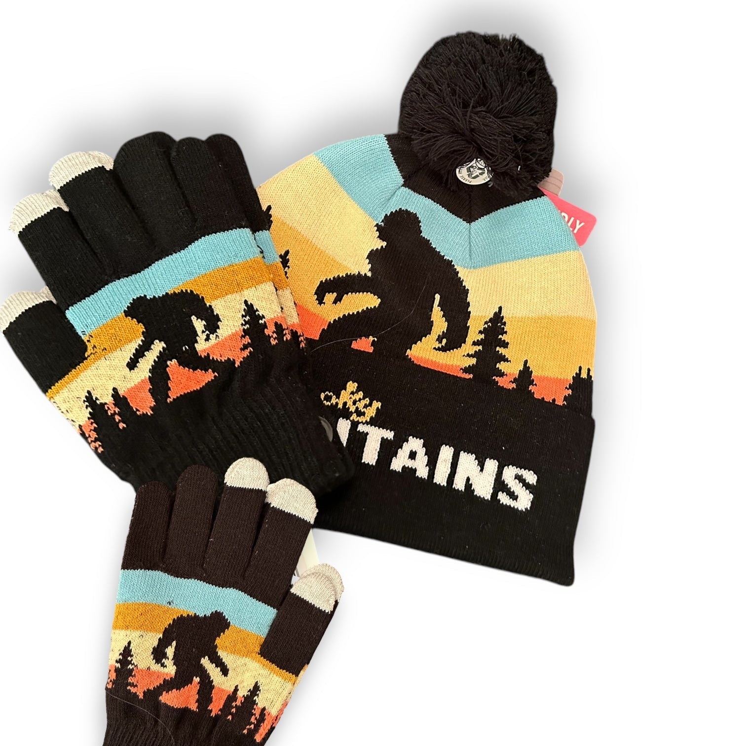 Sasquatch Shadows Knit Gloves - Wander Together Outfitters