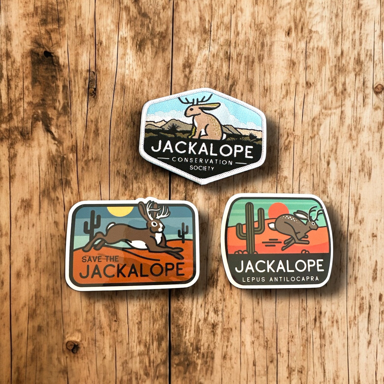 “Save The Jackalope”Durable Vinyl Sticker - Wander Together Outfitters