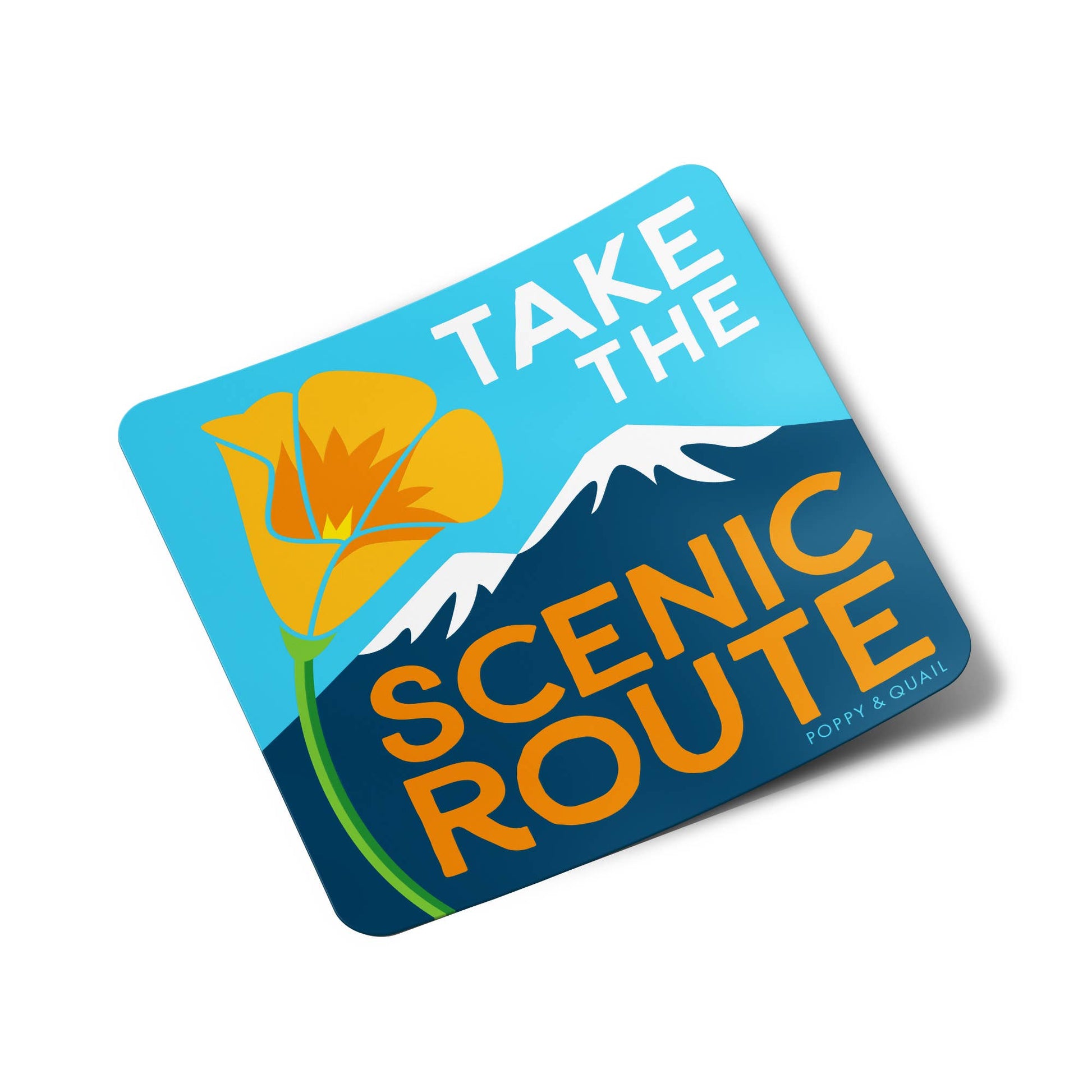 Scenic Mountain Sticker - Wander Together Outfitters