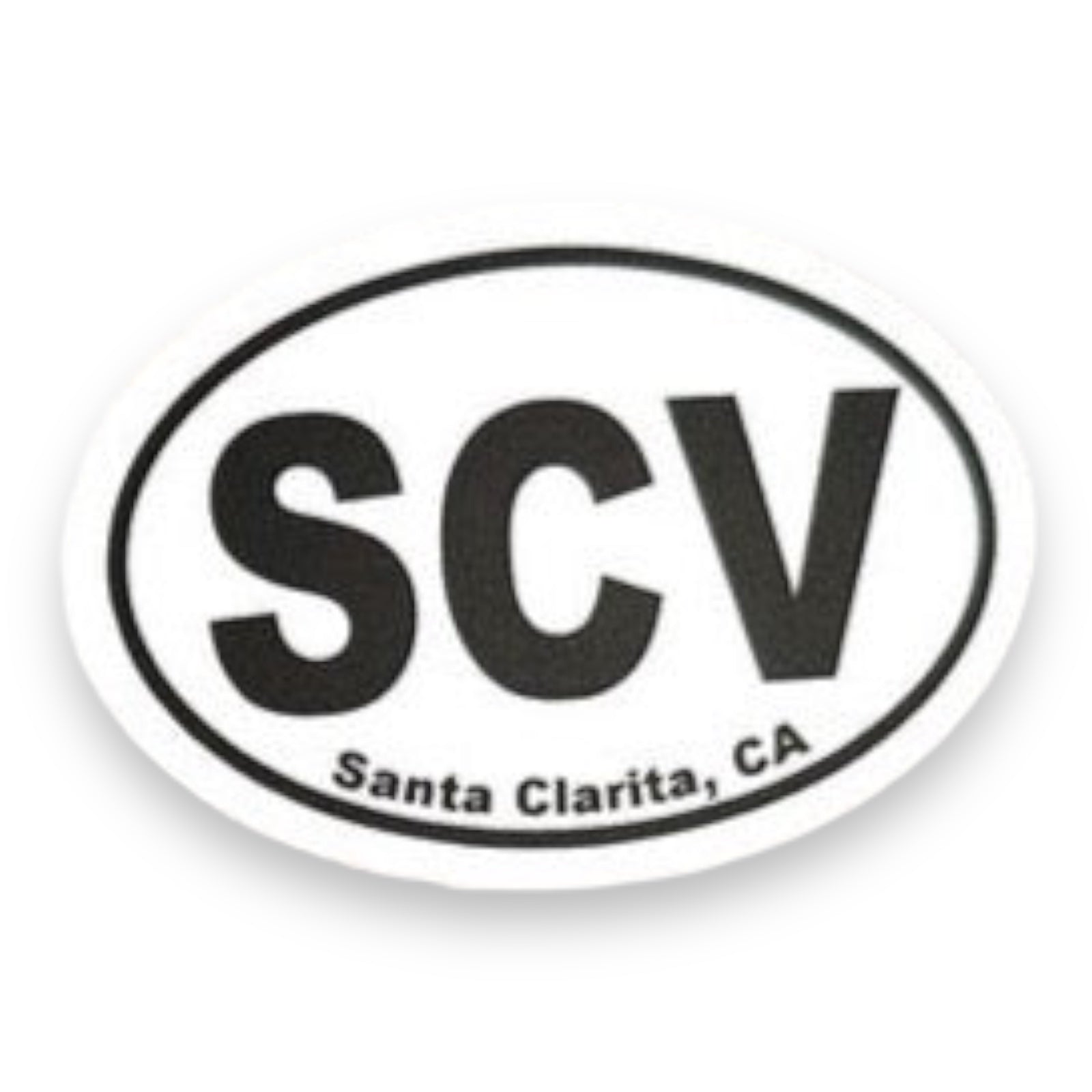 "SCV Santa Clarita Valley, California" Sticker Vinyl/Bumper Sticker - Wander Together Outfitters