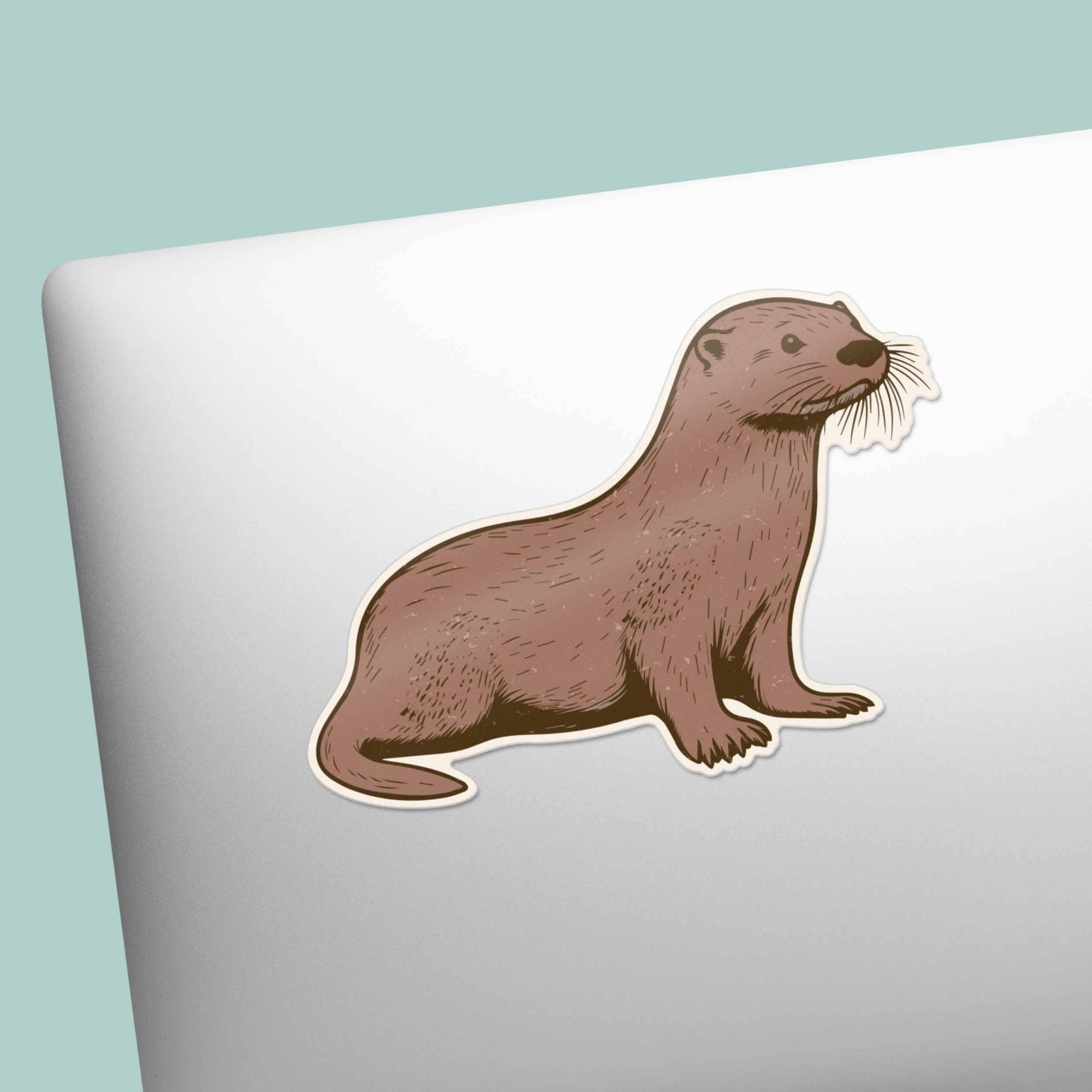 Sea Otter Vinyl Sticker - Large - Wander Together Outfitters
