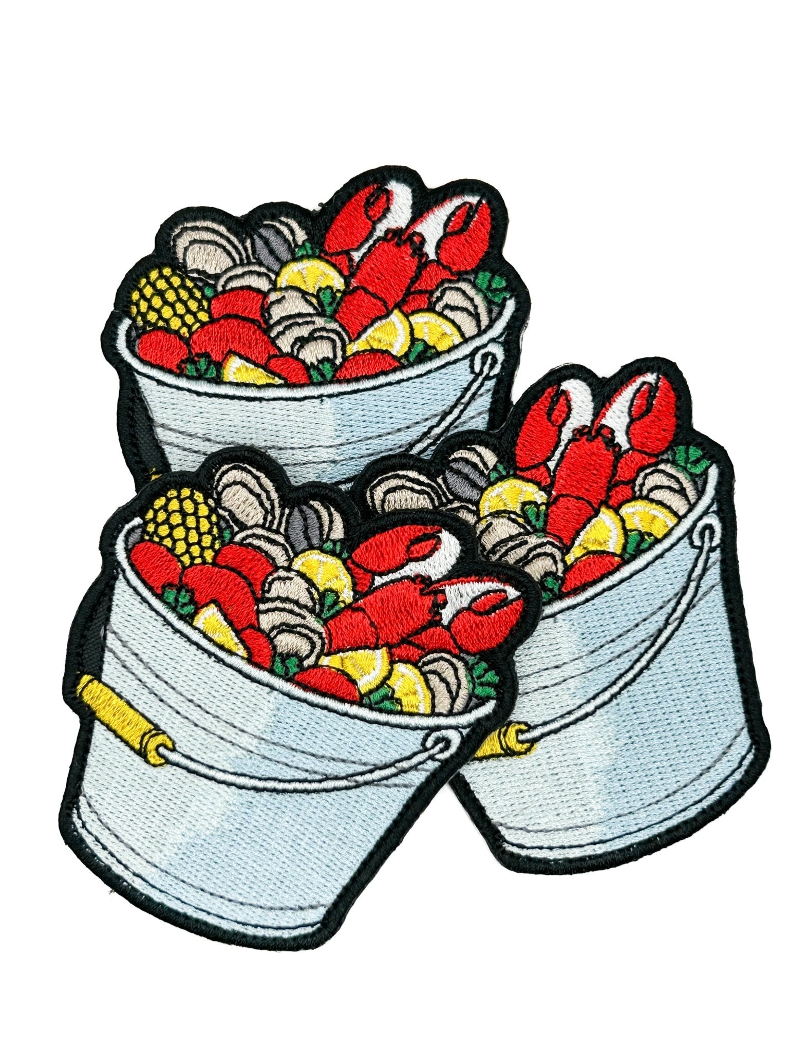 Seafood Boil Embroidered Patch - Wander Together Outfitters