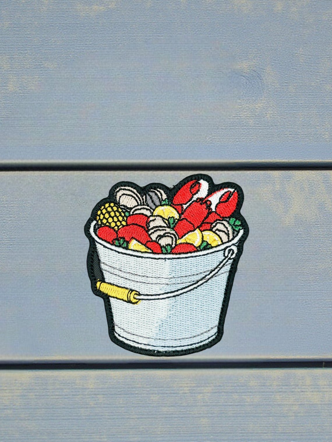 Seafood Boil Embroidered Patch - Wander Together Outfitters