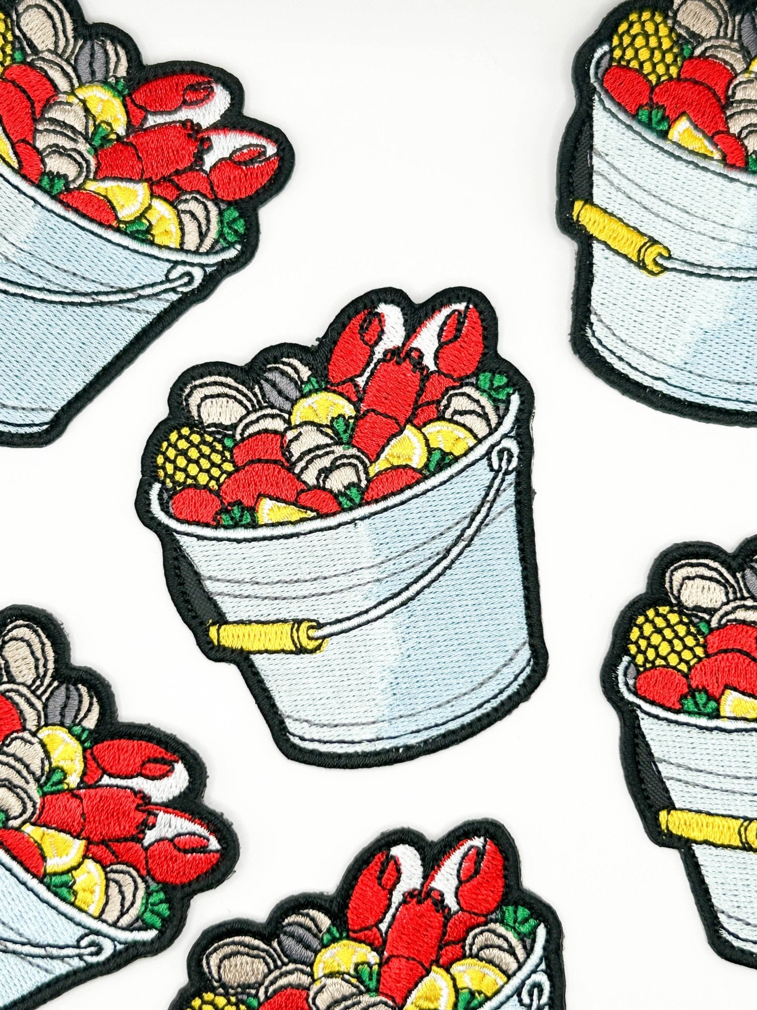 Seafood Boil Embroidered Patch - Wander Together Outfitters