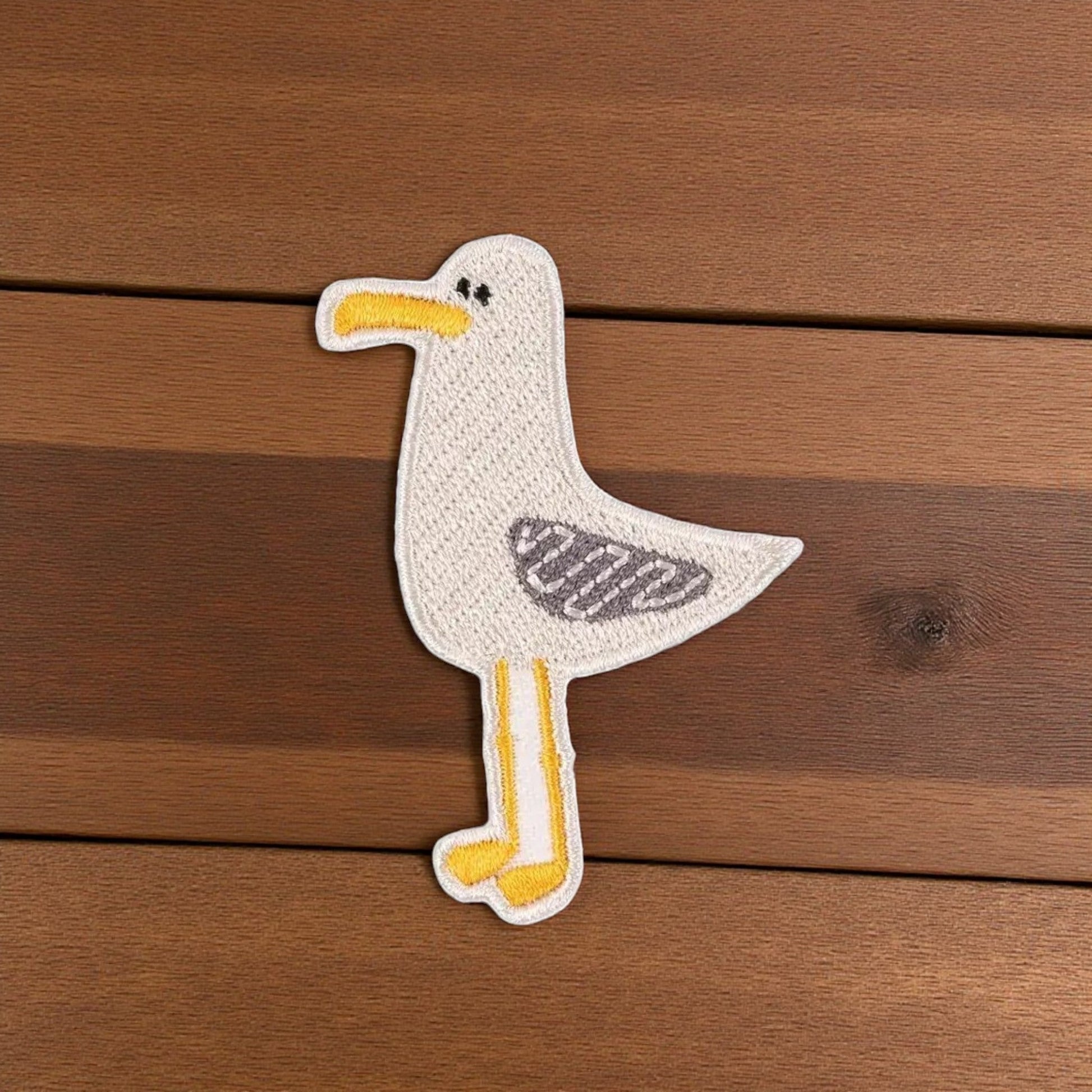 Seagull Embroidered Iron - On Patch - Wander Together Outfitters