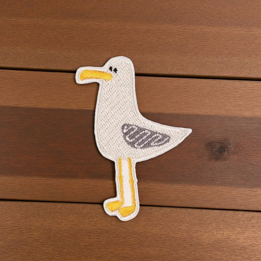 Seagull Embroidered Iron - On Patch - Wander Together Outfitters