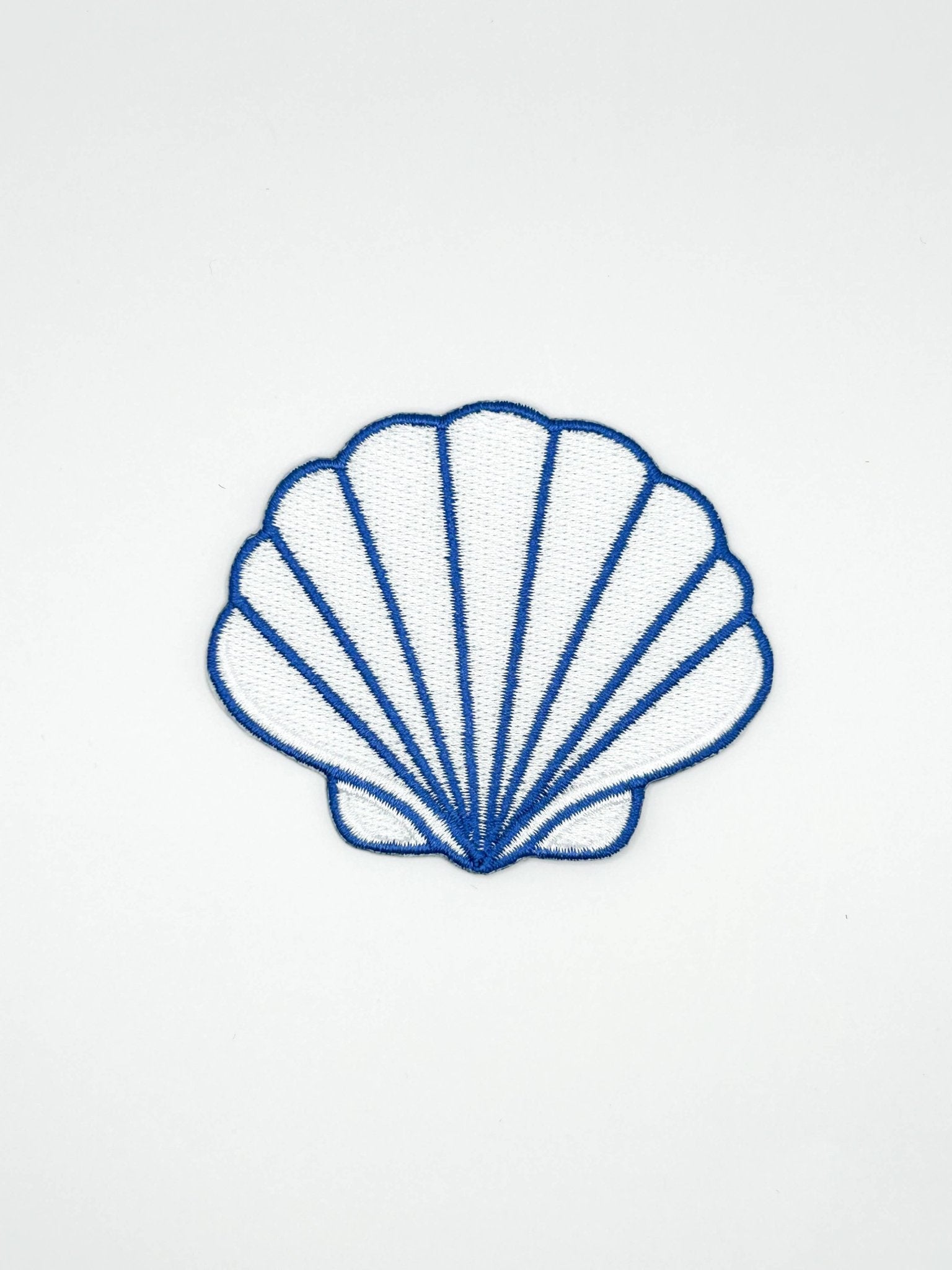 Seashell Embroidered Patch – Coastal Shell, Beach, Travel - Wander Together Outfitters