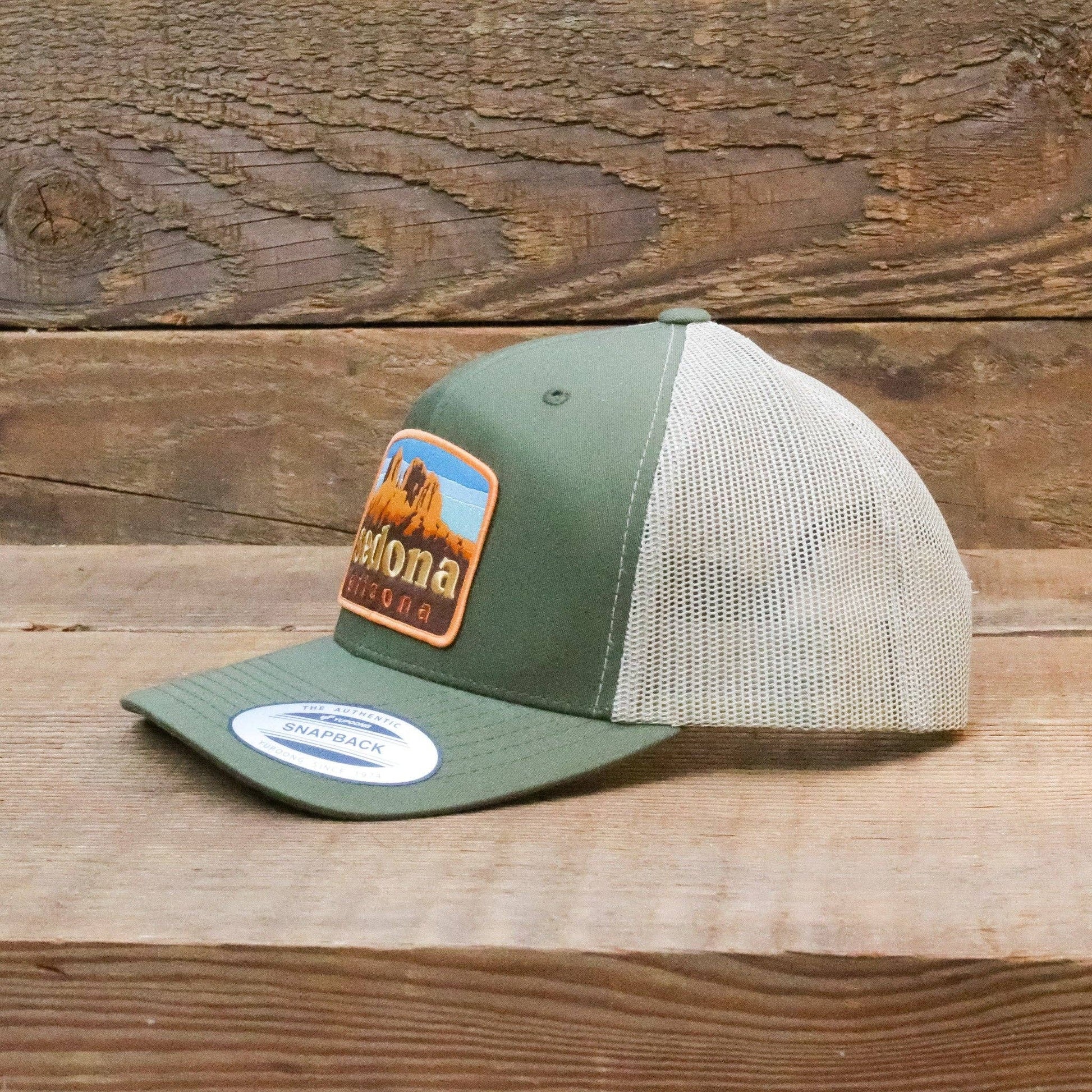 "Sedona" Arizona Hat Retro Trucker Cap Embroidered - Wander Together Outfitters