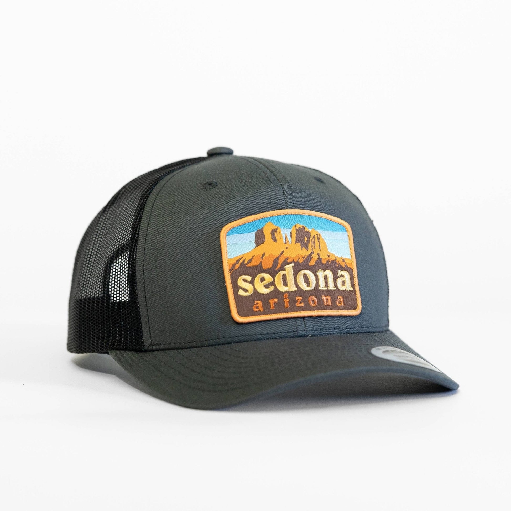 "Sedona" Arizona Hat Retro Trucker Cap Embroidered - Wander Together Outfitters