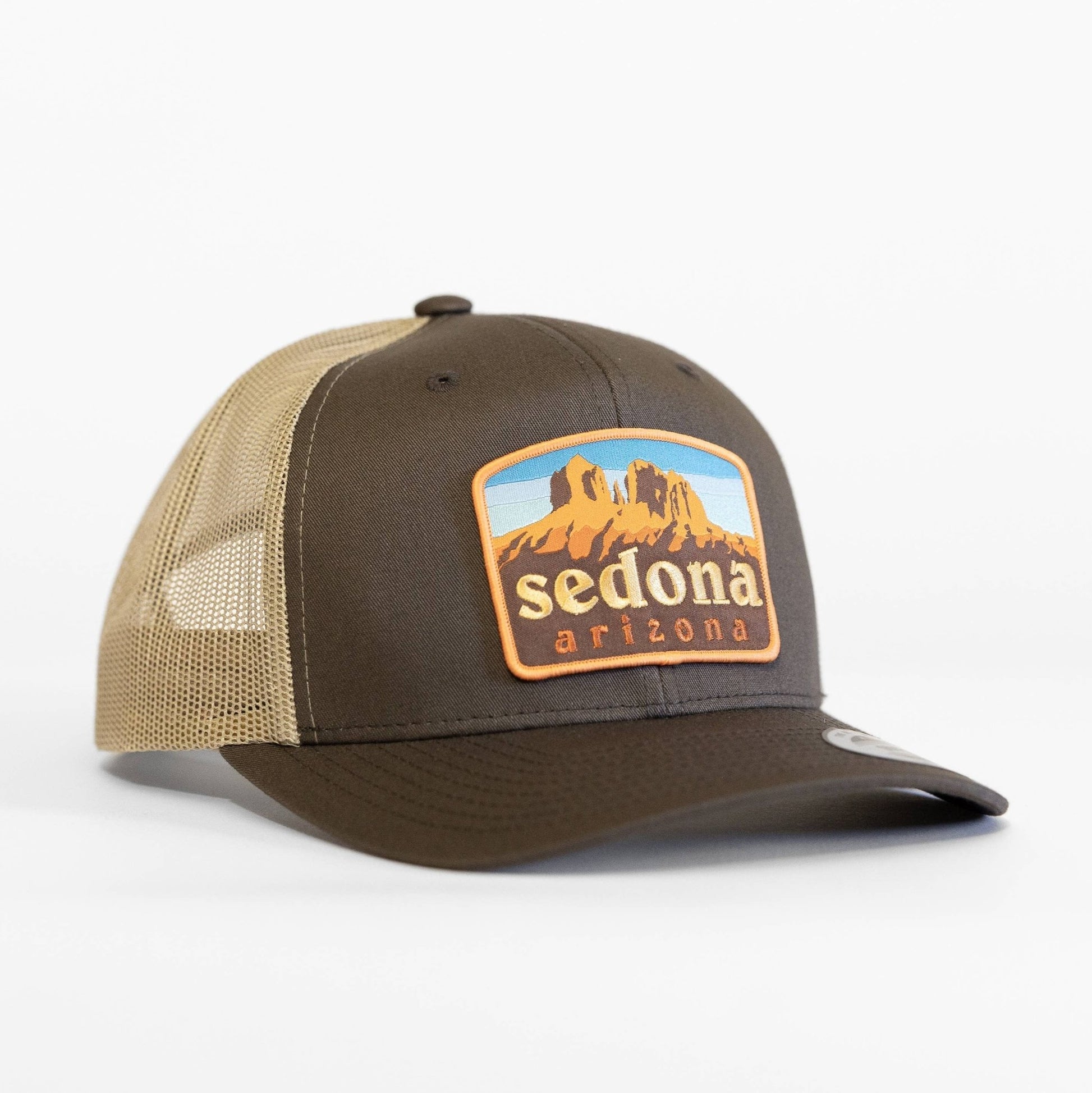 "Sedona" Arizona Hat Retro Trucker Cap Embroidered - Wander Together Outfitters