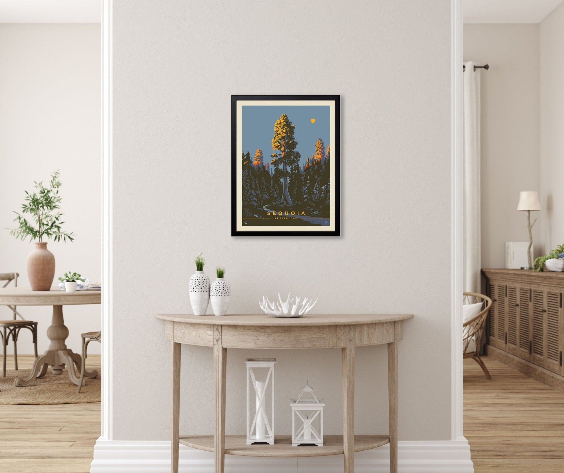 Sequoia National Park: Morning Glow Art Print - Wander Together Outfitters