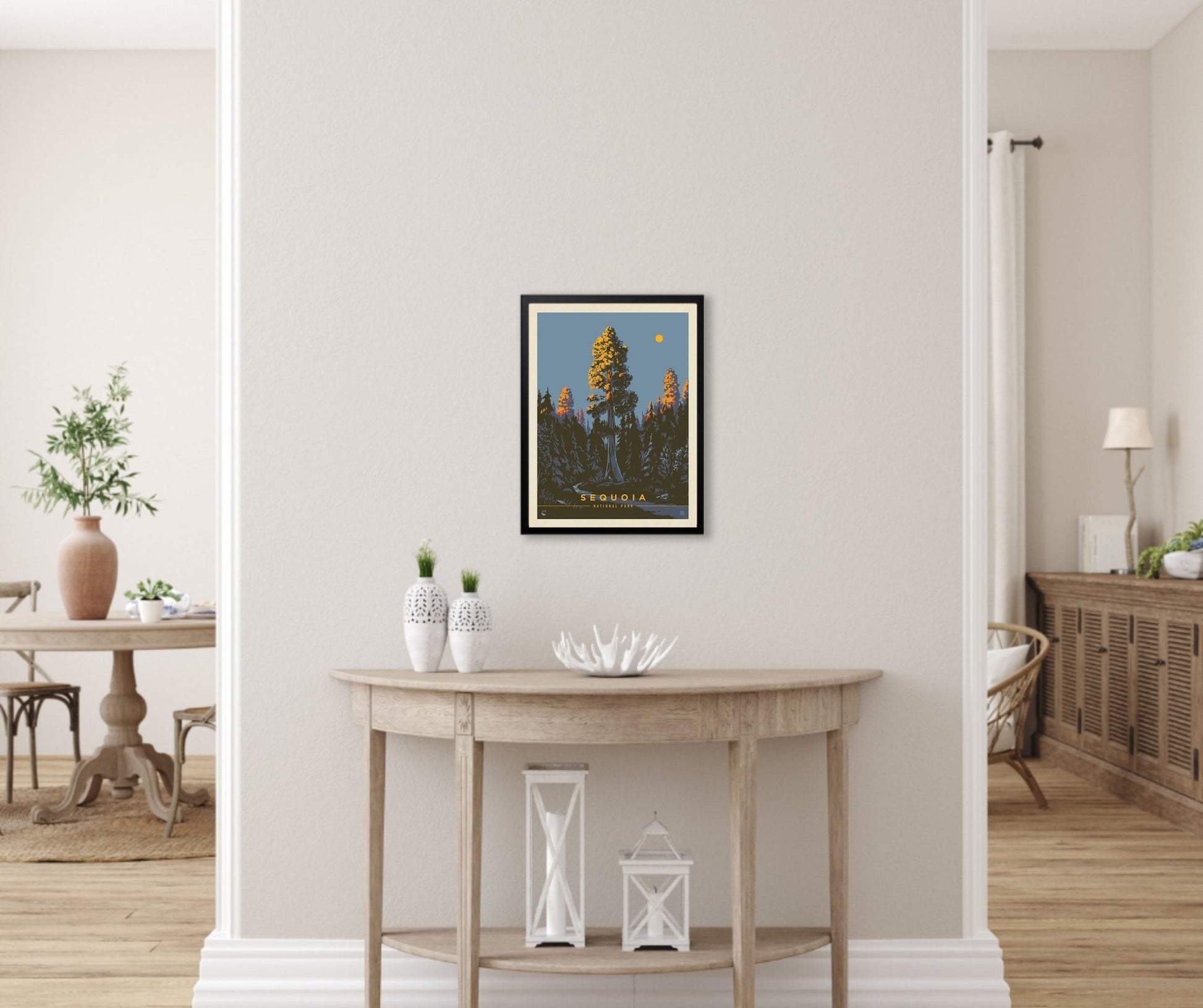 Sequoia National Park: Morning Glow Art Print - Wander Together Outfitters