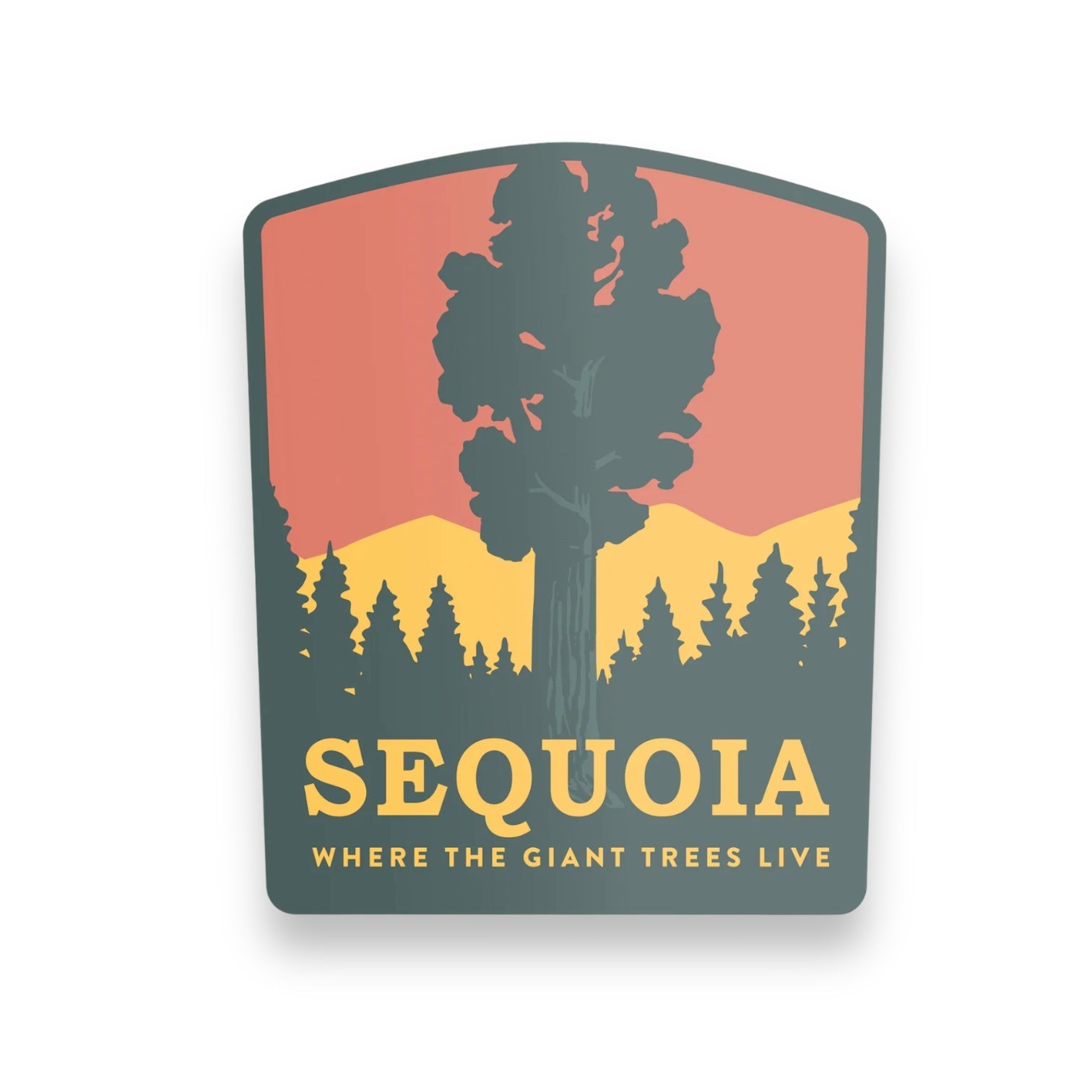 Sequoia National Park Sticker Decals - Wander Together Outfitters