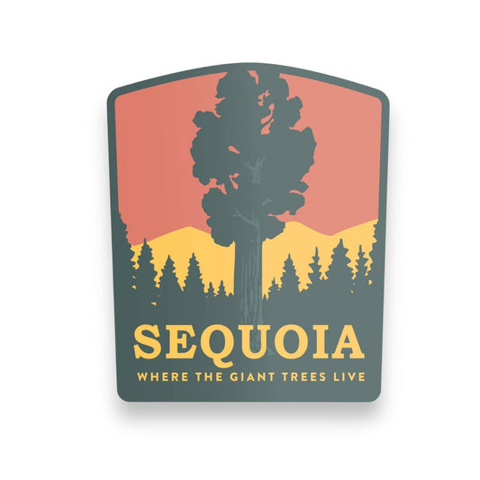 Sequoia National Park Sticker Decals - Wander Together Outfitters