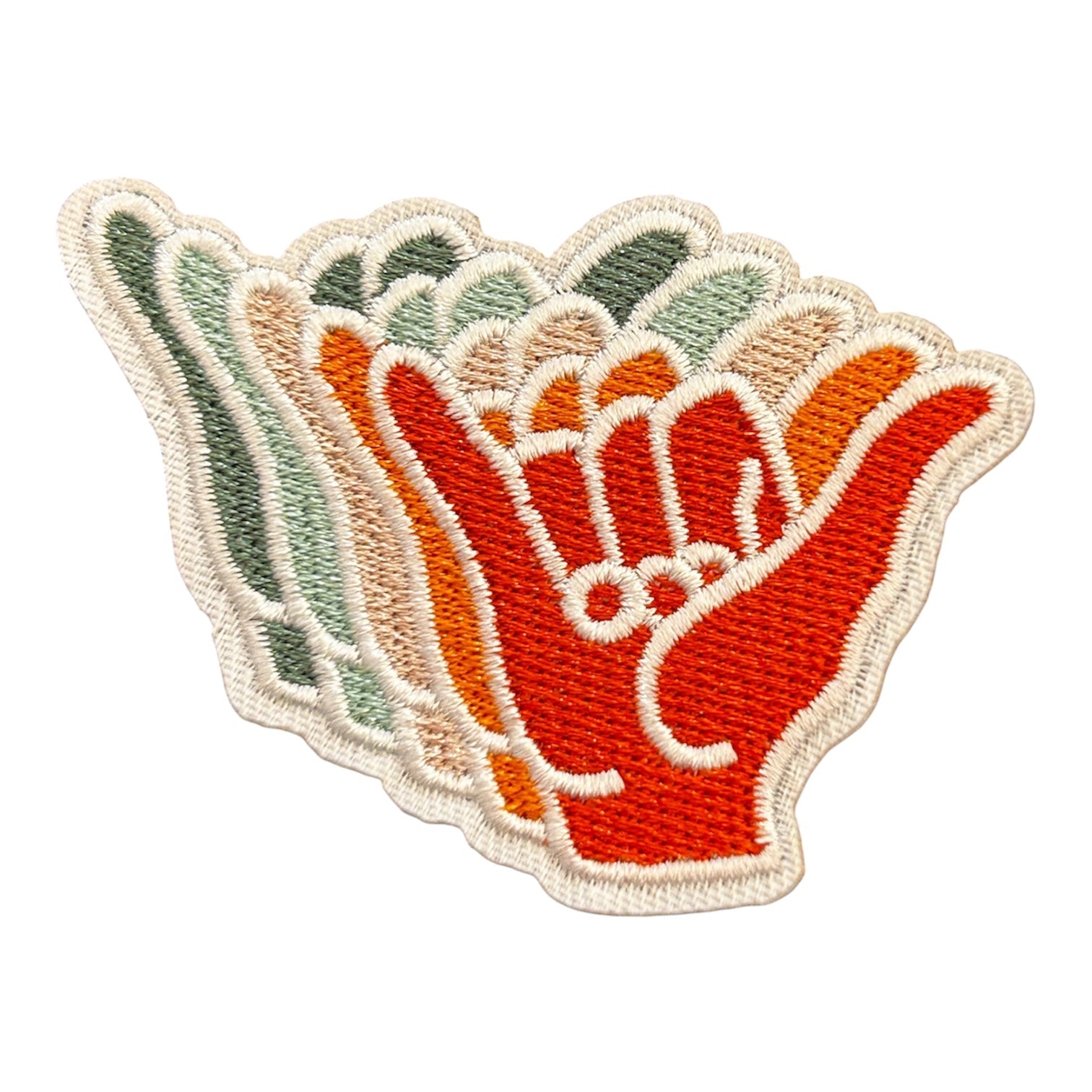 Shaka Hang Ten Iron on Patch - Wander Together Outfitters