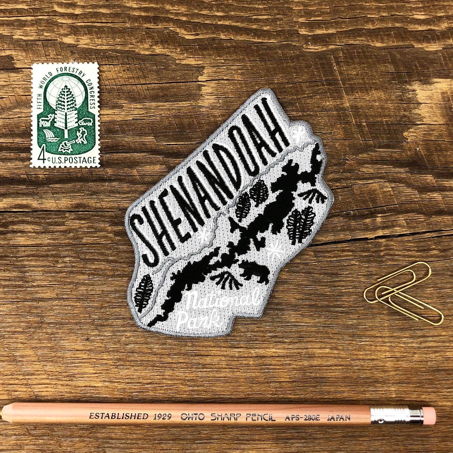 Shenandoah National Park Embroidered Iron On Patch - Wander Together Outfitters
