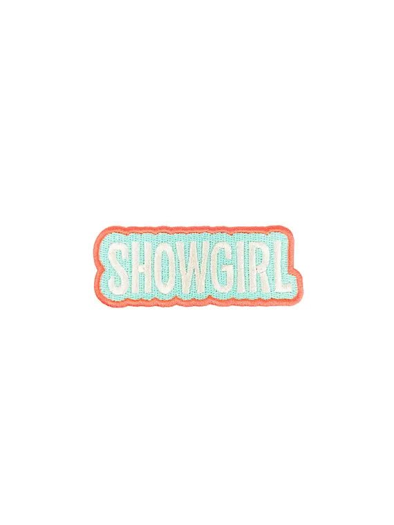 "Showgirl" Embroidered Iron On Patch - Wander Together Outfitters