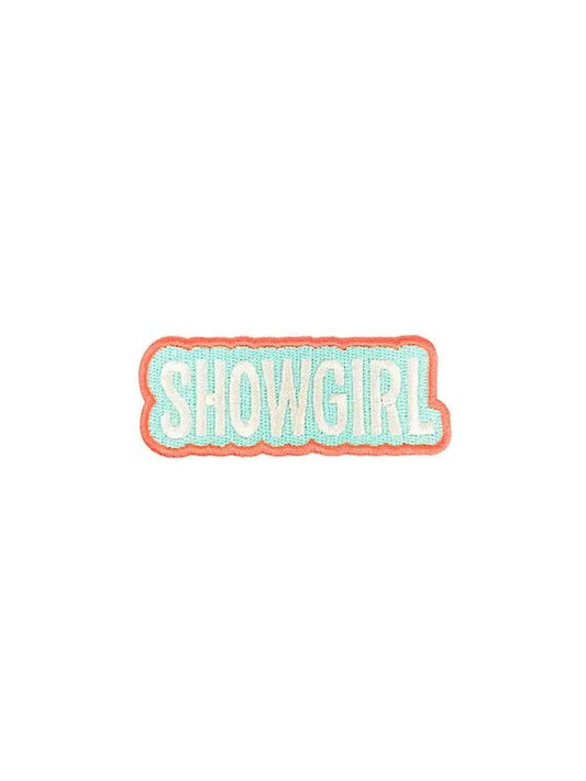 "Showgirl" Embroidered Iron On Patch - Wander Together Outfitters