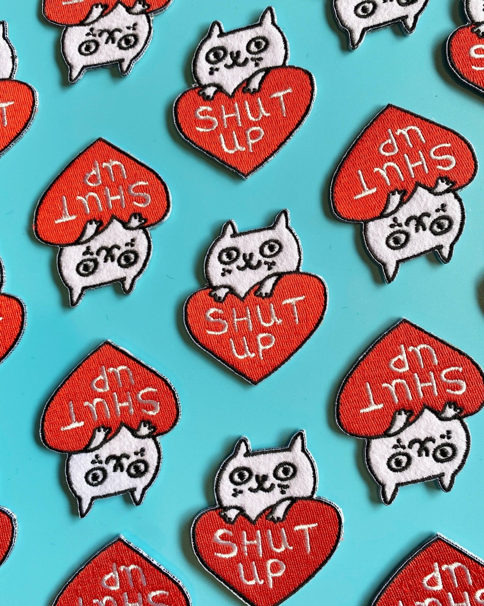 "Shut Up" Iron On Patch - Wander Together Outfitters