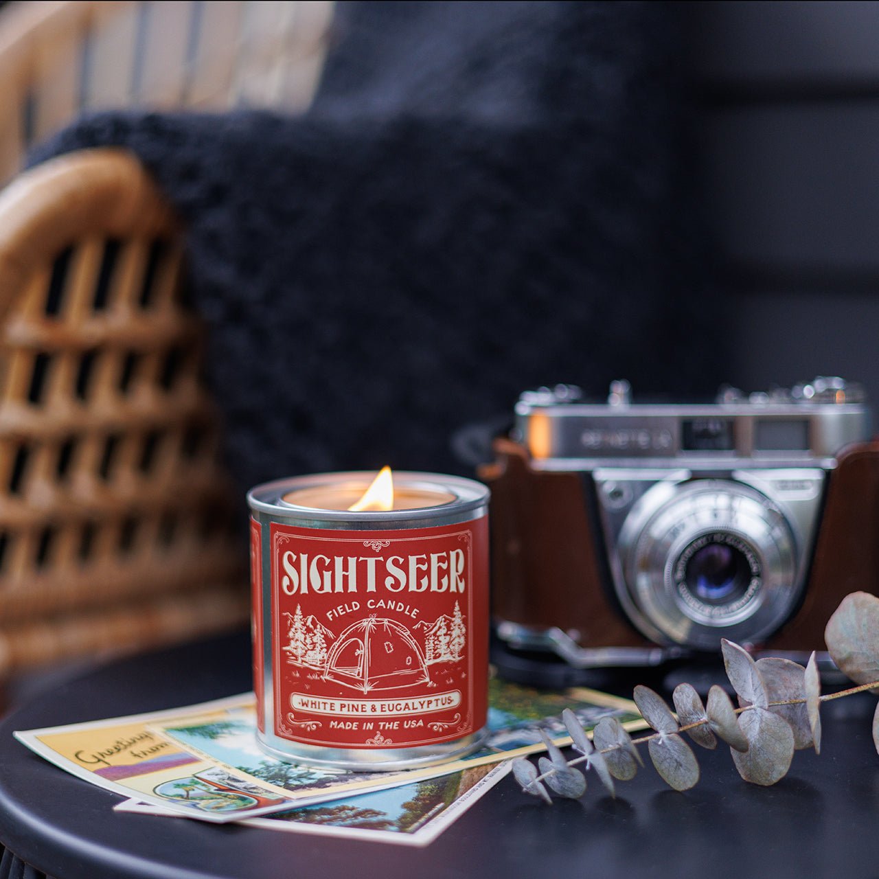 Sightseer Field Candle (White Pine, Eucalyptus) - Wander Together Outfitters