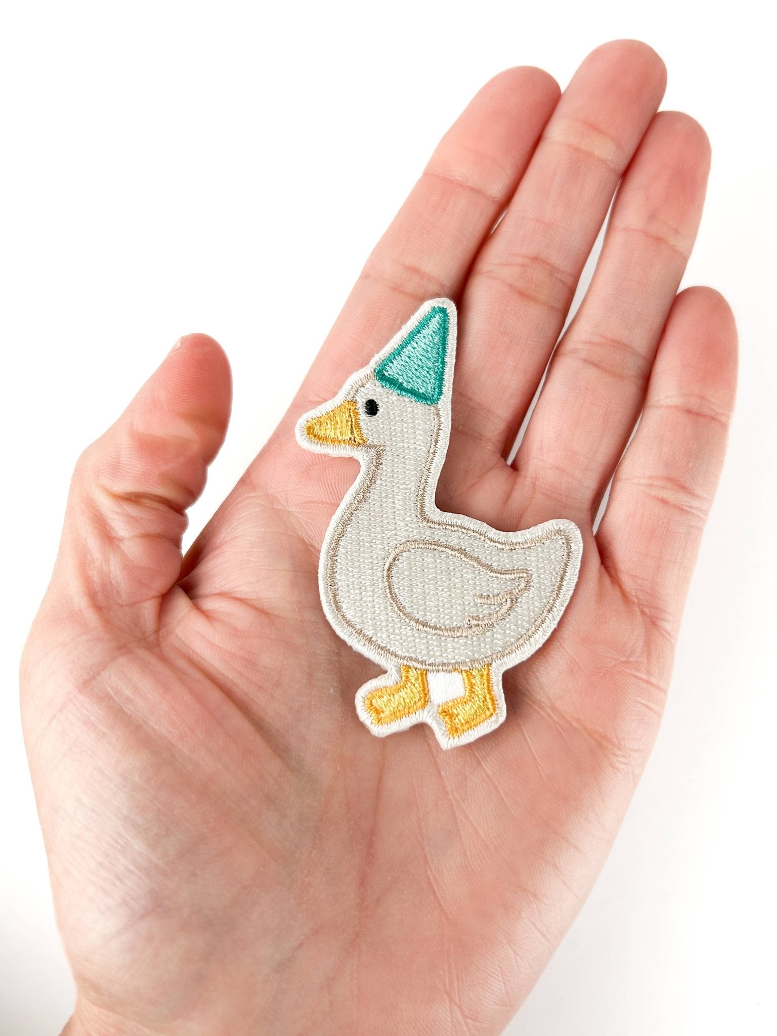 Silly Goose Embroidered Patch Funny Iron On Patch - Wander Together Outfitters