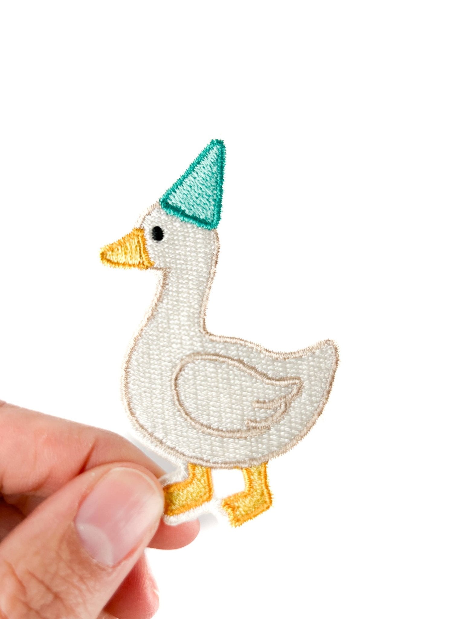 Silly Goose Embroidered Patch Funny Iron On Patch - Wander Together Outfitters