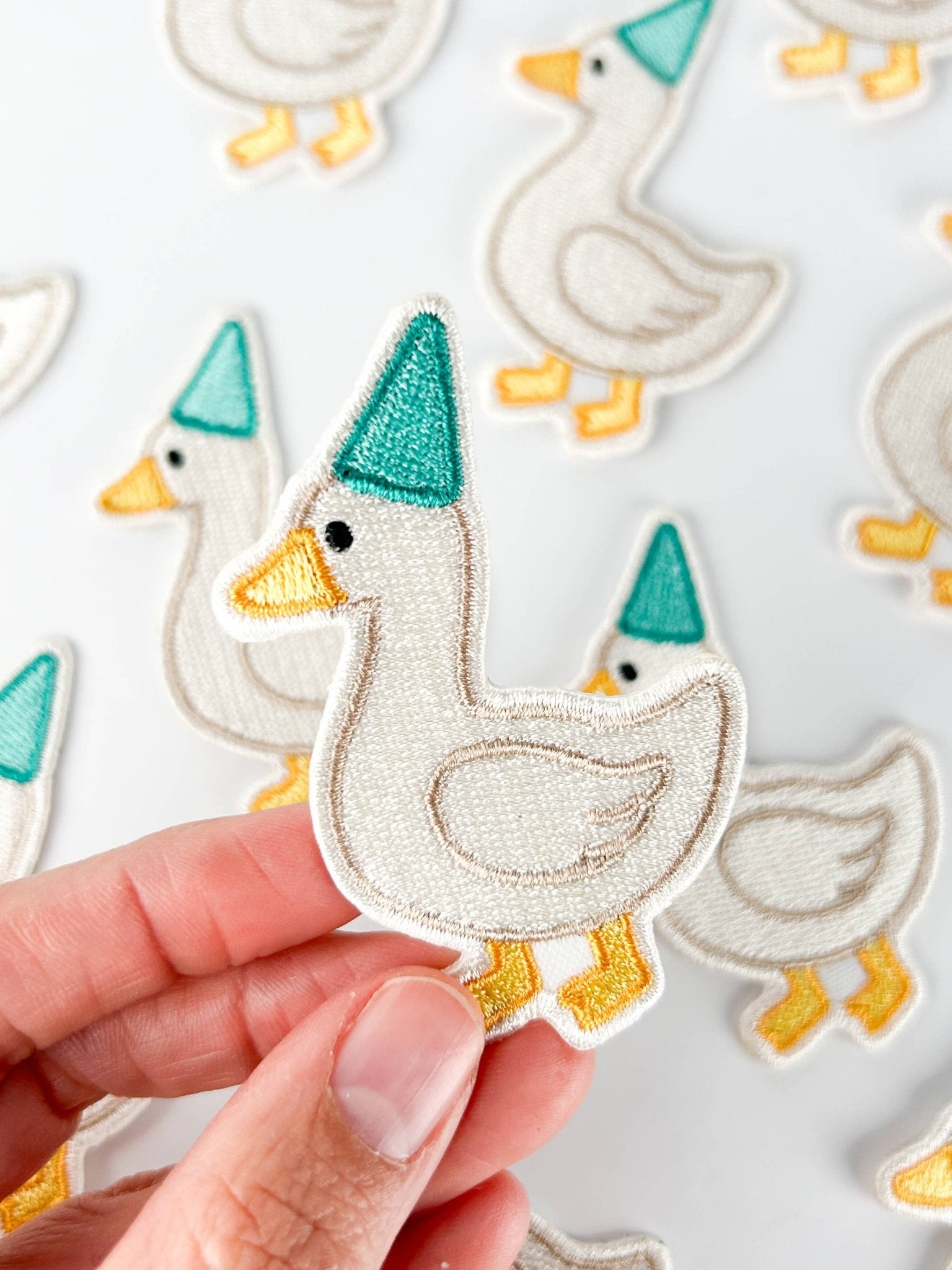 Silly Goose Embroidered Patch Funny Iron On Patch - Wander Together Outfitters
