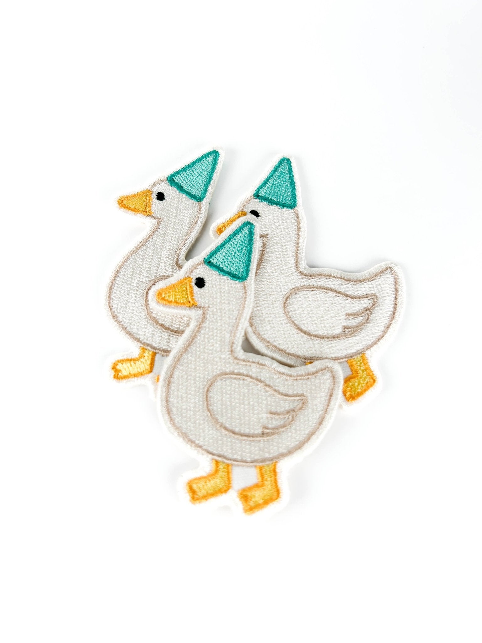 Silly Goose Embroidered Patch Funny Iron On Patch - Wander Together Outfitters