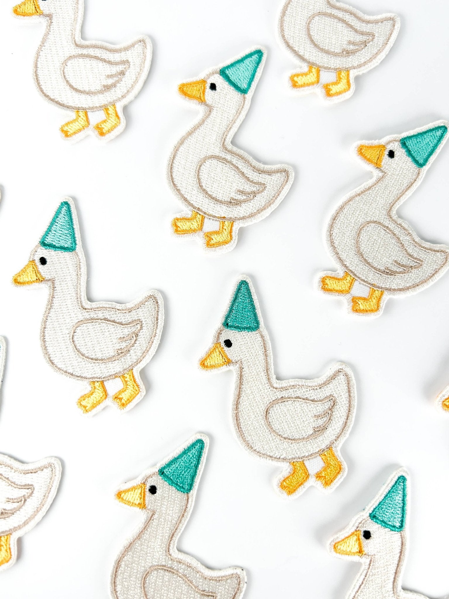 Silly Goose Embroidered Patch Funny Iron On Patch - Wander Together Outfitters