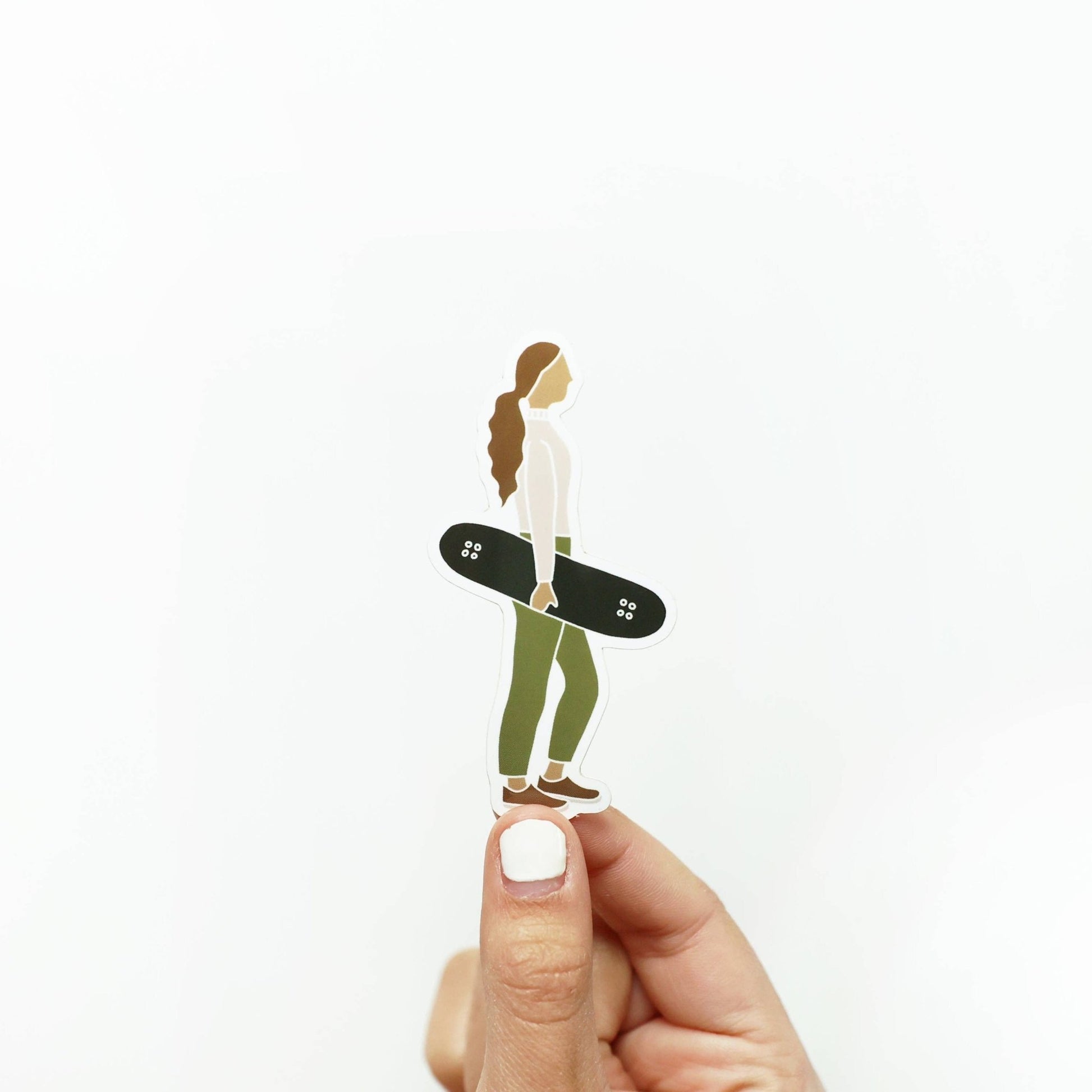 Skater Girl Stickers - Wander Together Outfitters