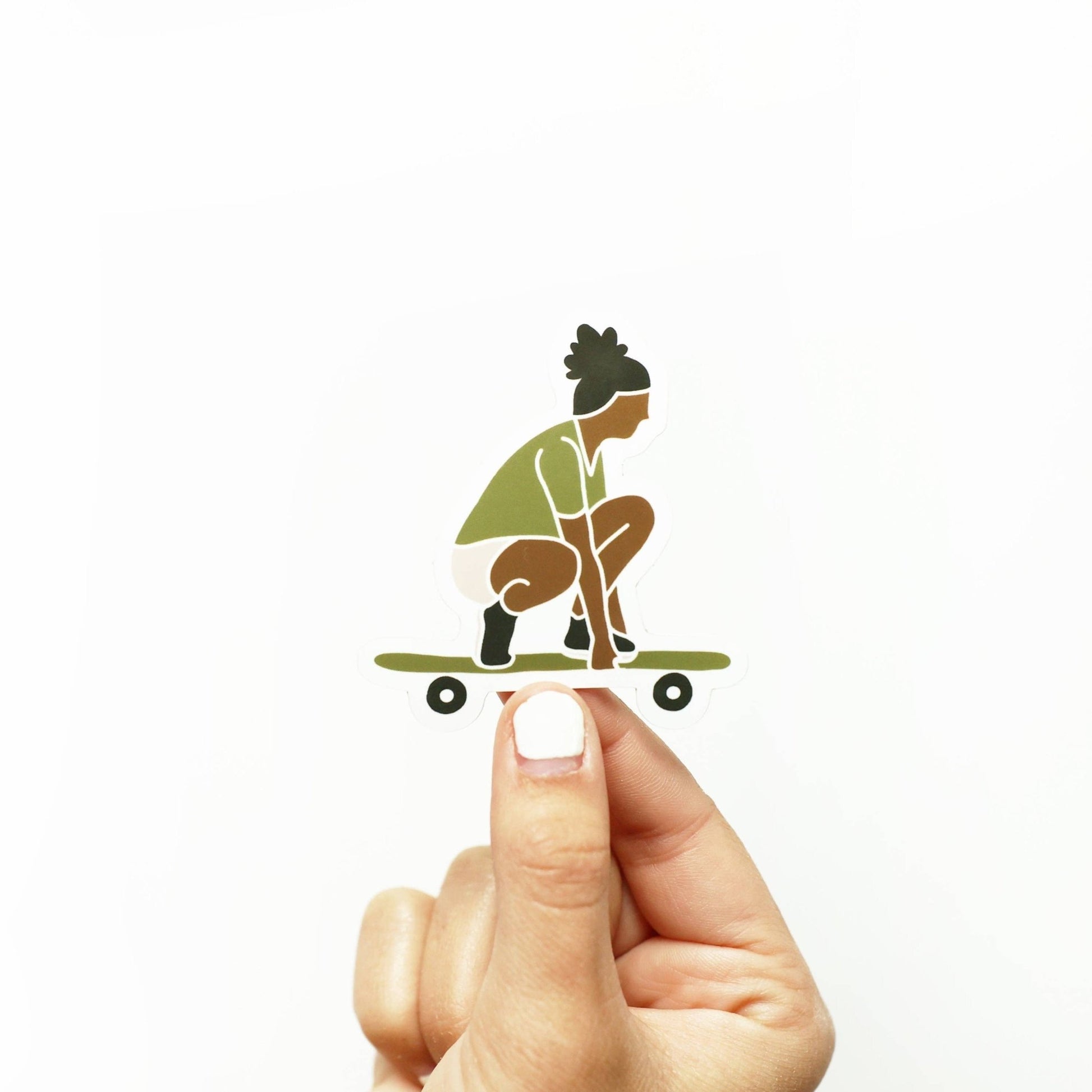 Skater Girl Stickers - Wander Together Outfitters