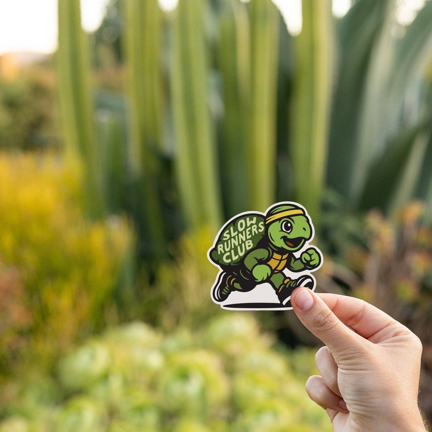 "Slow Runners Club" Vinyl Sticker - Wander Together Outfitters