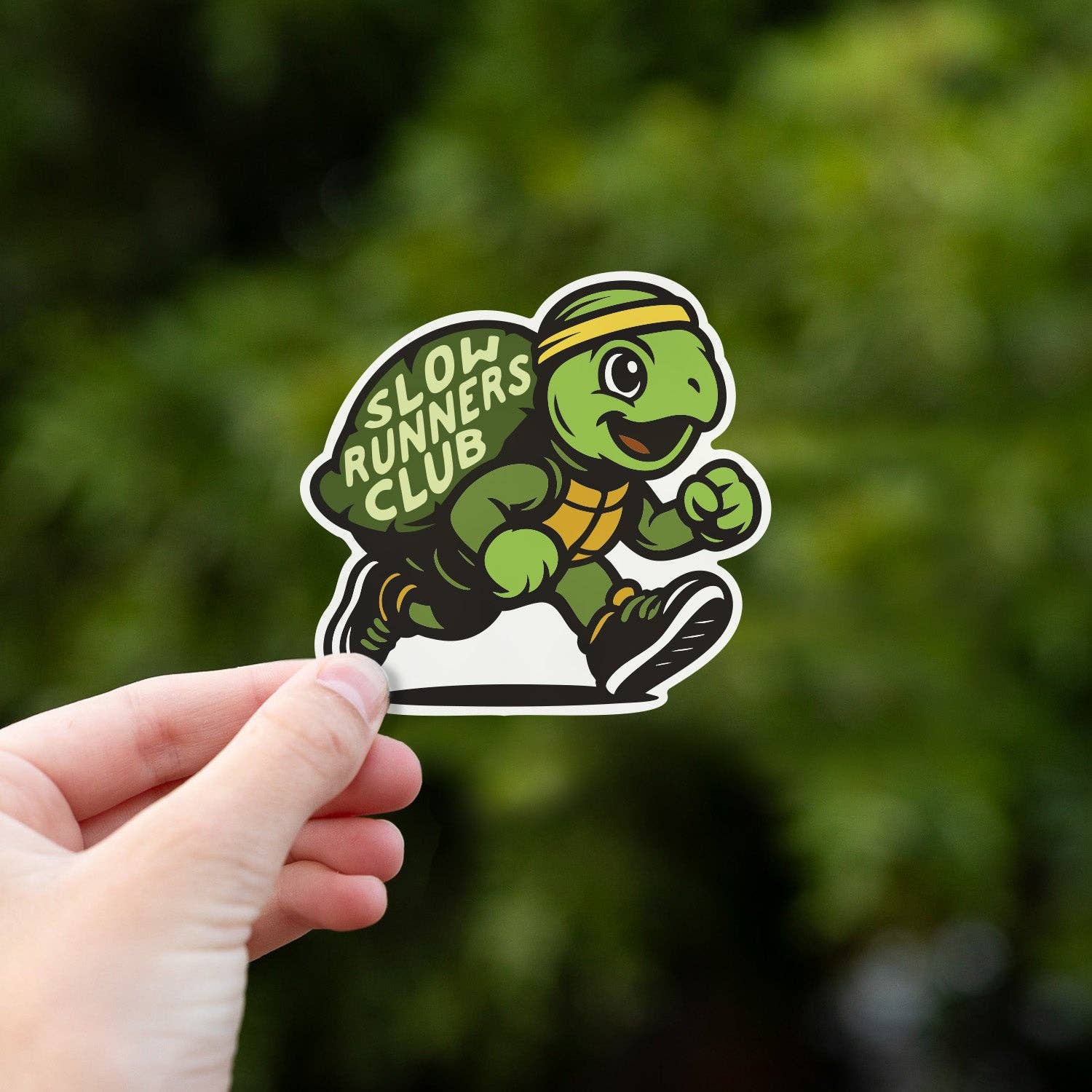 "Slow Runners Club" Vinyl Sticker - Wander Together Outfitters