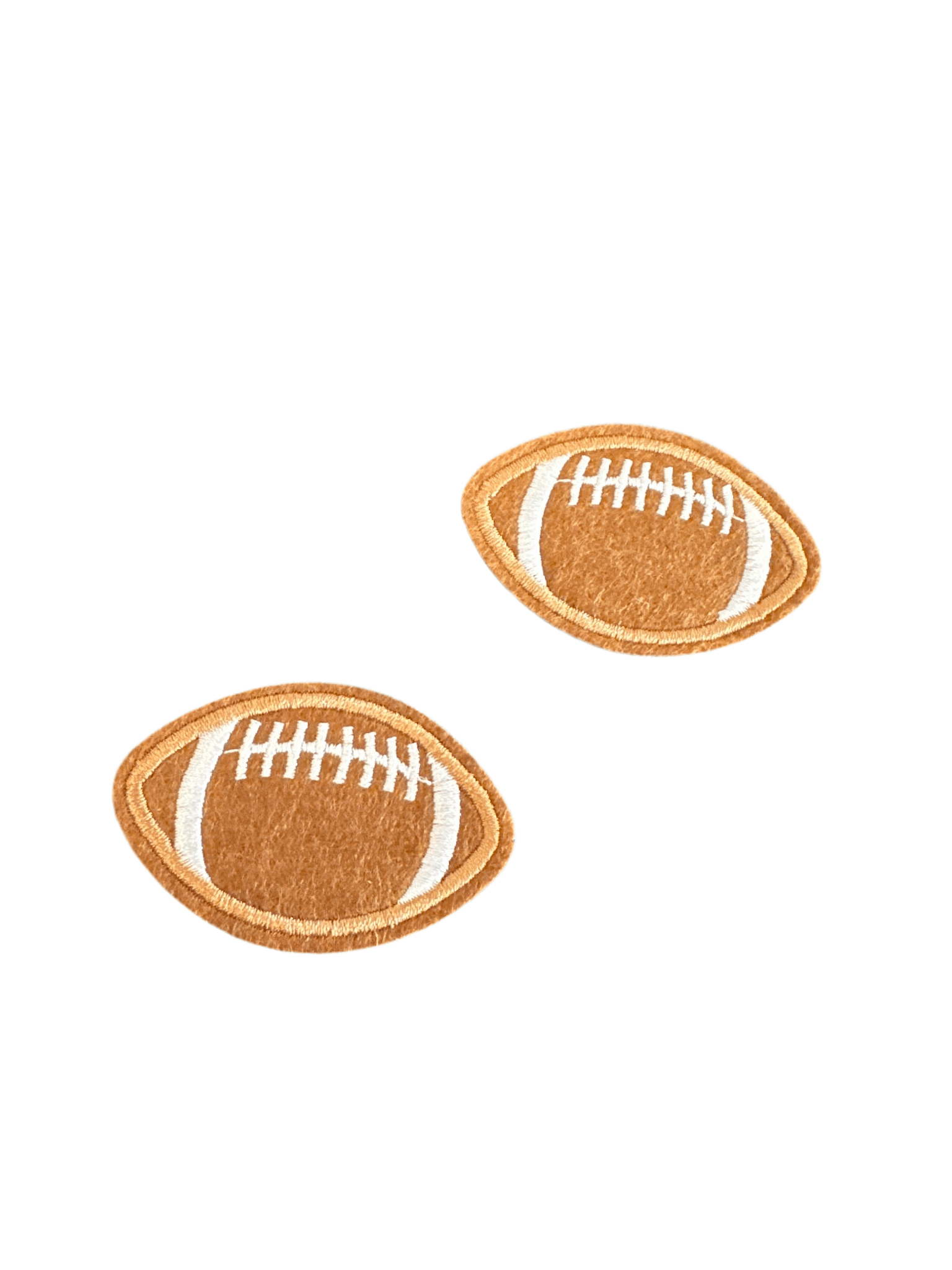 Small Football Iron On Patch - Wander Together Outfitters