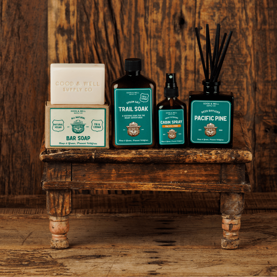 Smokey Bear Bar Soap (Fir and Cedar) - Wander Together Outfitters