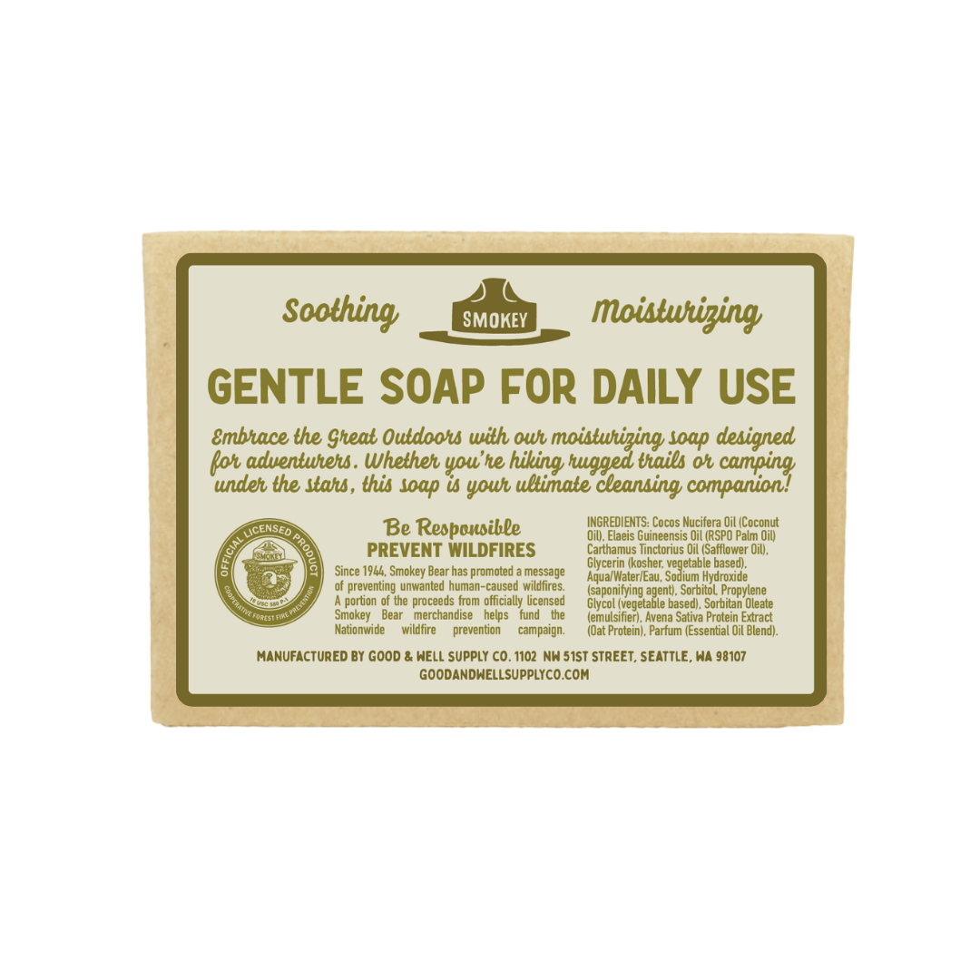 Smokey Bear Bar Soap Lime & Lavender - Wander Together Outfitters