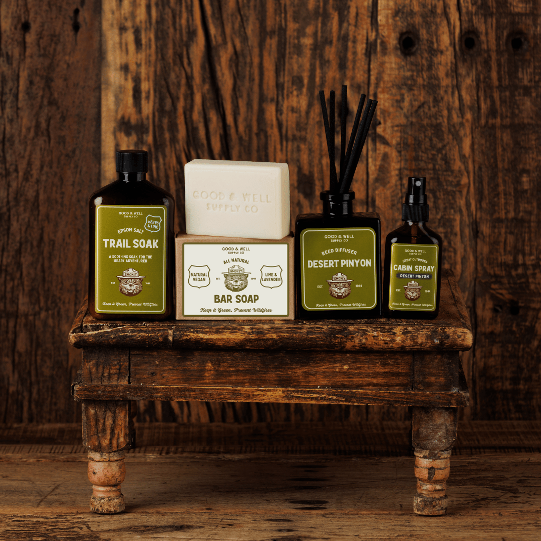 Smokey Bear Bar Soap Lime & Lavender - Wander Together Outfitters