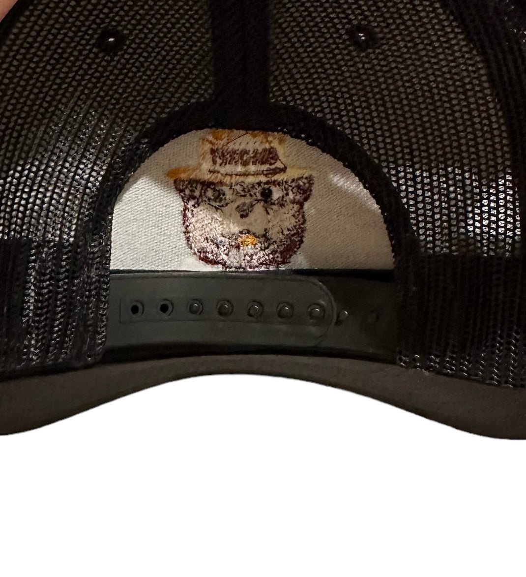 Smokey Bear Embroidered Trucker Snapback Cap (Various Colors) - Wander Together Outfitters